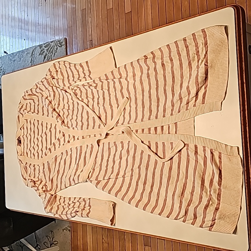 Sonoma long belted sweater